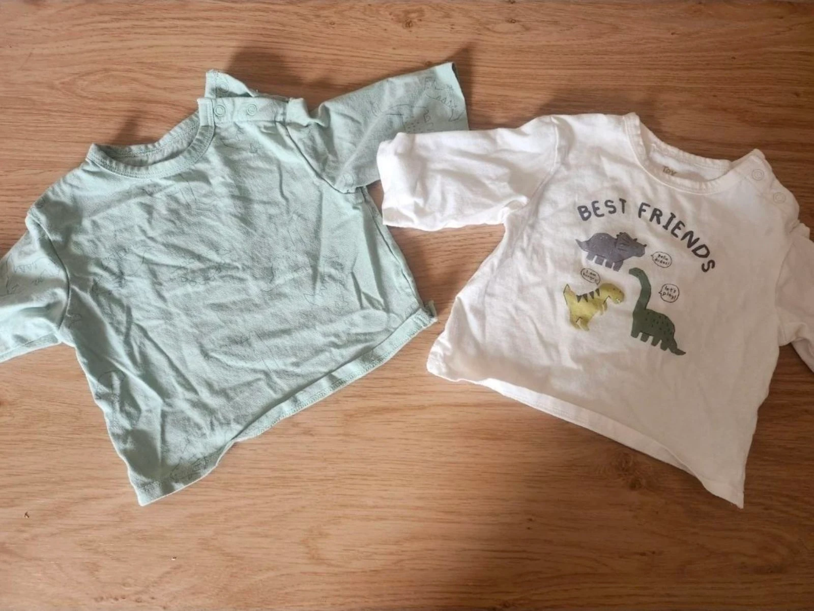 Lote de 2 camisetas bebê - 6 meses - – photo 2